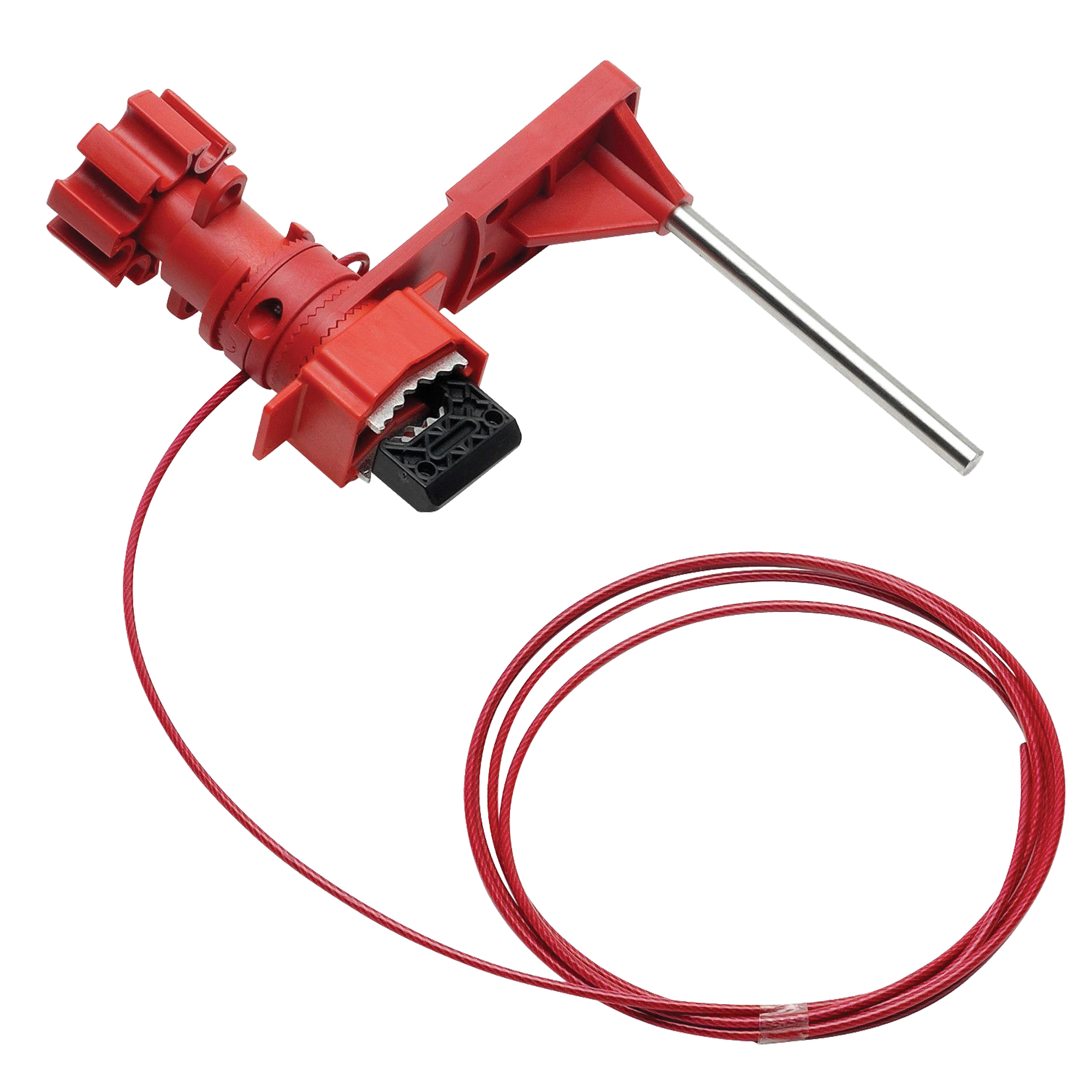 Petit dispositif de verrouillage avec bras de blocage pour valves, Type Universel