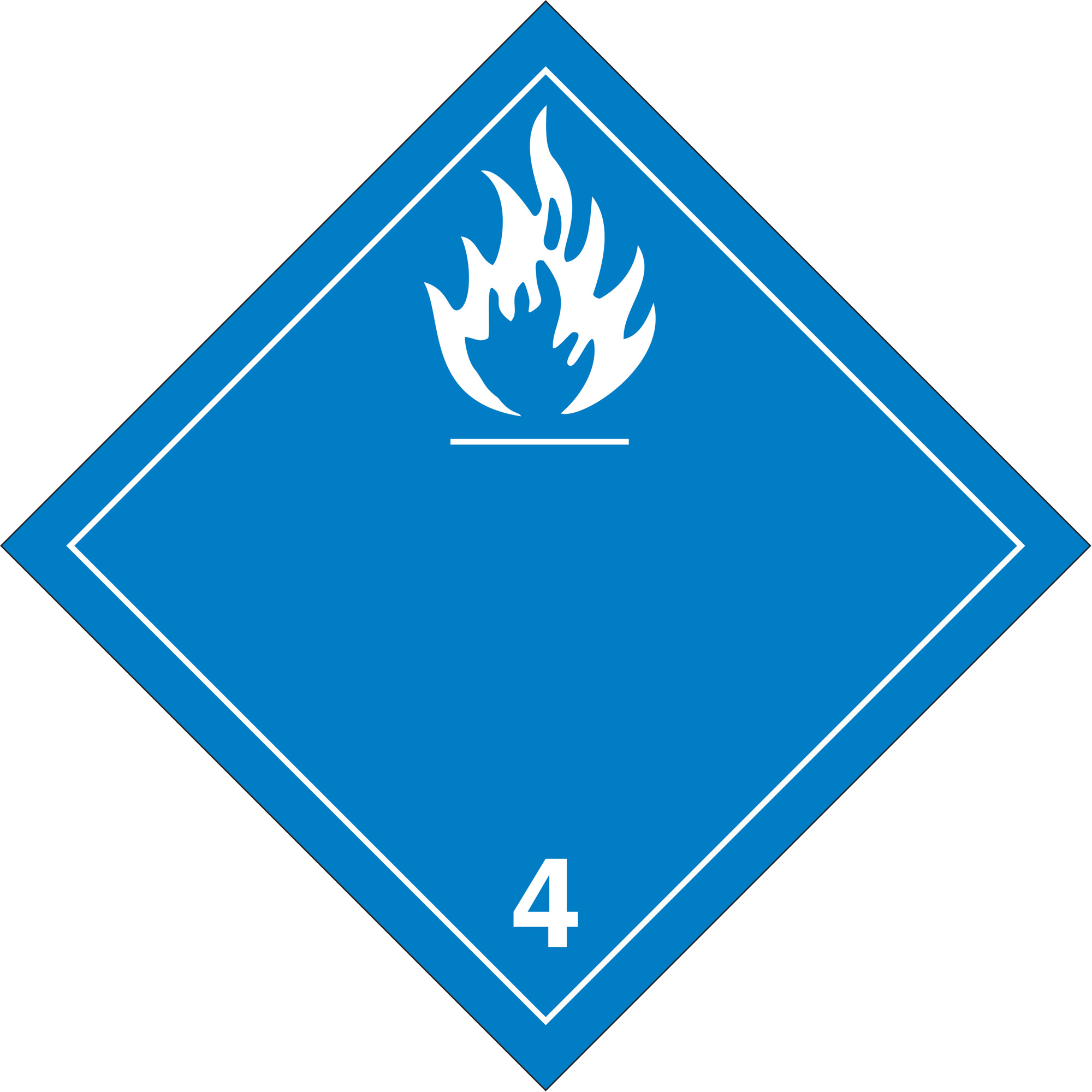 Plaque-étiquette TMD « Dangerous When Wet » (dangereux lorsque mouillée), Plastique