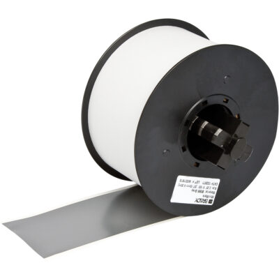 Ruban B-595 intérieur/extérieur pour étiqueteuse, Vinyle, Gris, Largeur de 100"