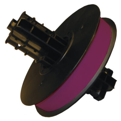Ruban B-595 intérieur/extérieur pour étiqueteuse, Vinyle, Mauve, Largeur de 100"