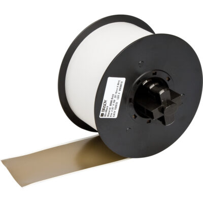 Ruban B-595 intérieur/extérieur pour étiqueteuse, Vinyle, Or, Largeur de 100"
