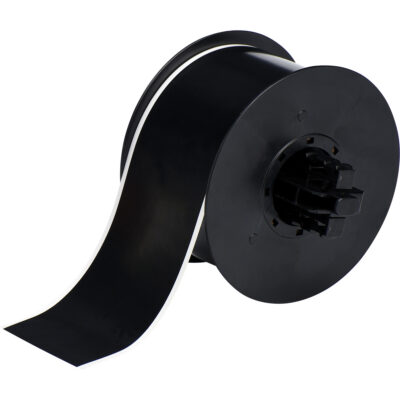 Ruban B-595 pour usage intérieur/extérieur, Vinyle, Noir, Largeur de 2,25"