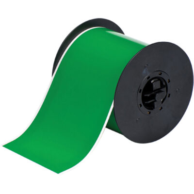 Ruban B-595 pour usage intérieur/extérieur, Vinyle, Vert, Largeur de 0,50"