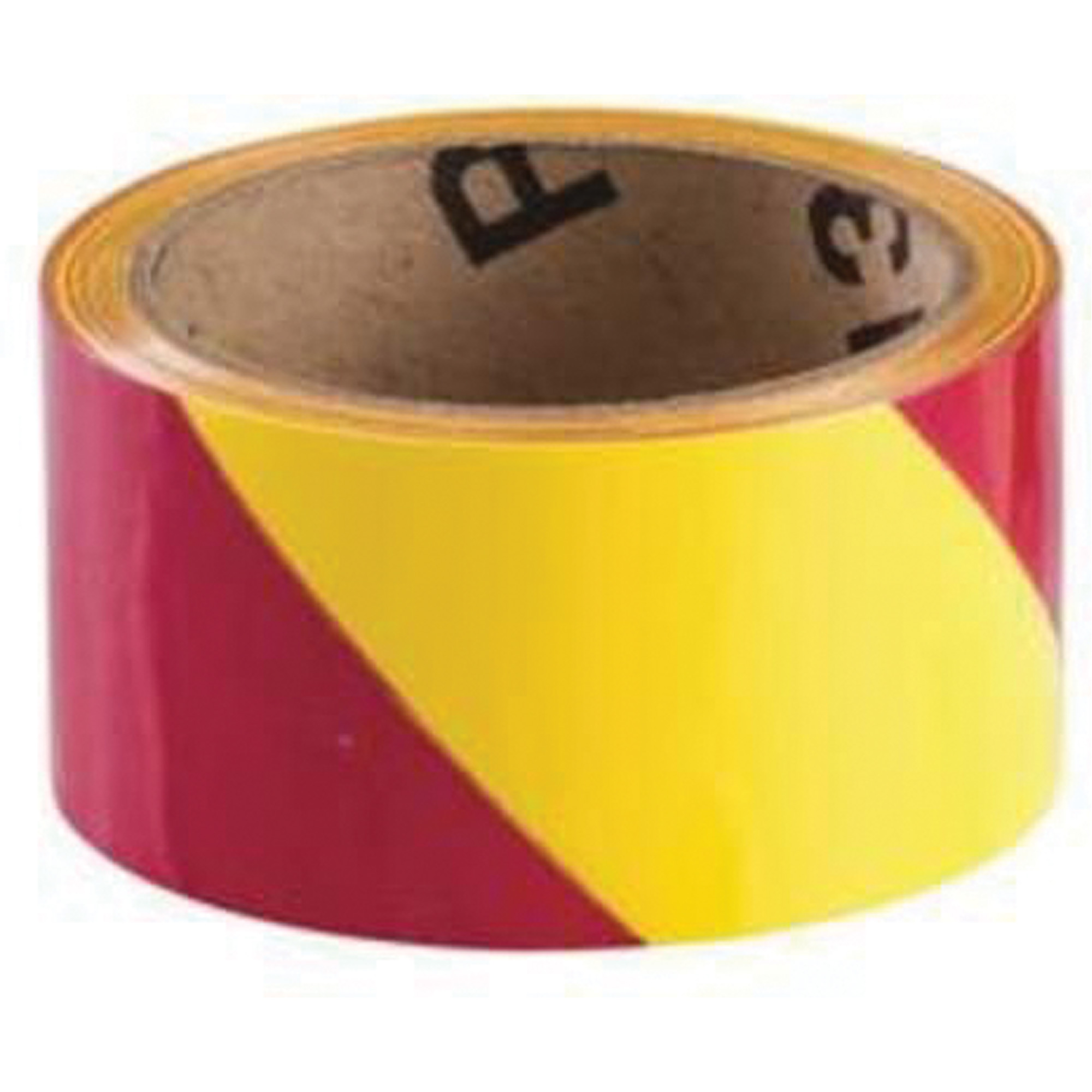 Ruban de marquage, 2" x 54', Vinyle, Magenta et jaune