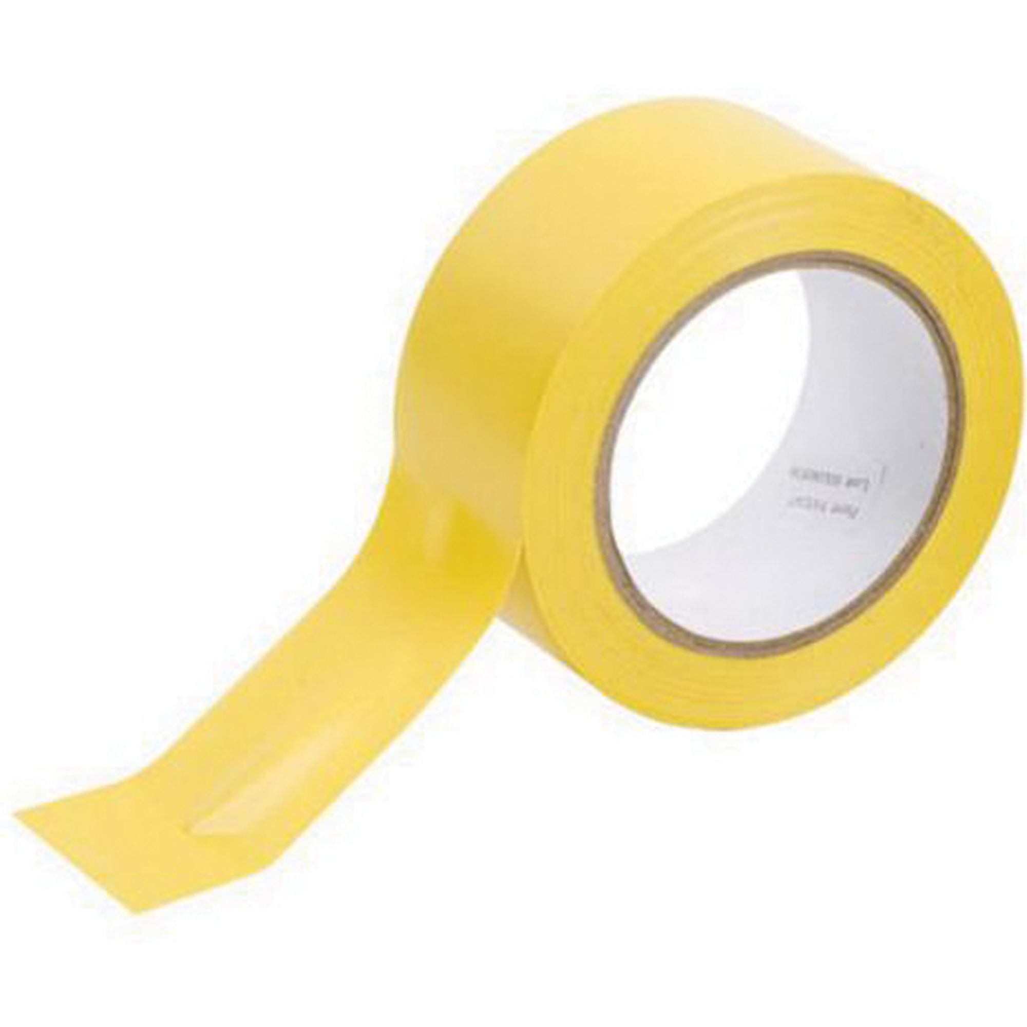 Ruban de marquage pour planchers, 2" x 108', Vinyle, Jaune