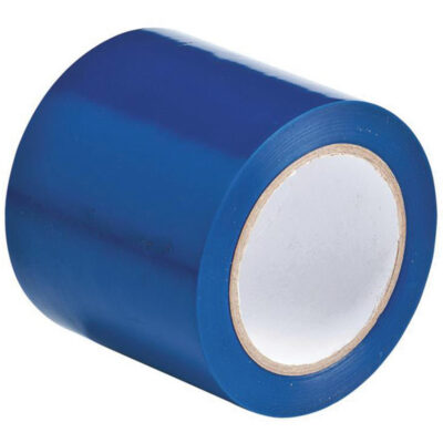 Ruban de marquage pour planchers, 4" x 108', Vinyle, Bleu