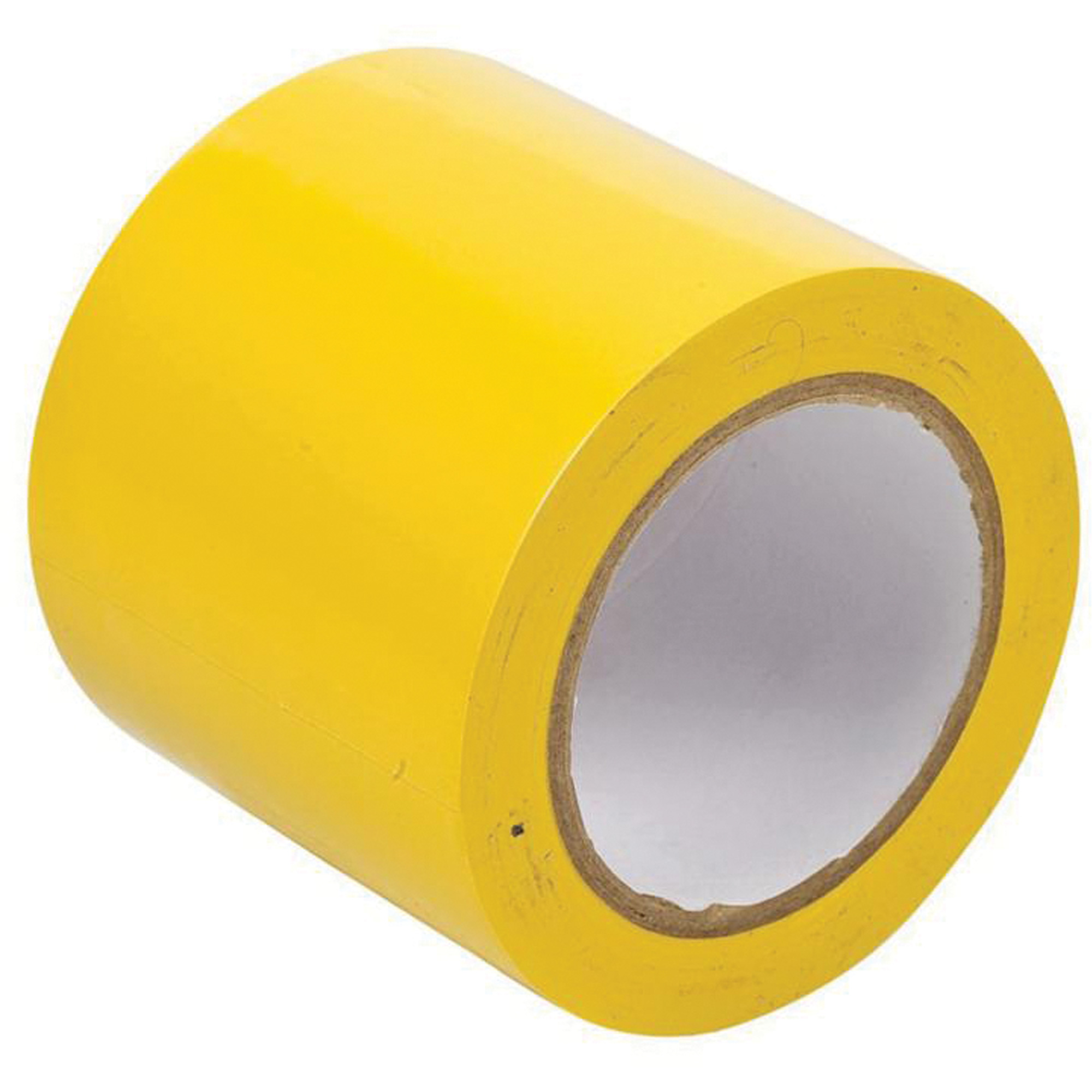 Ruban de marquage pour planchers, 4" x 108', Vinyle, Jaune