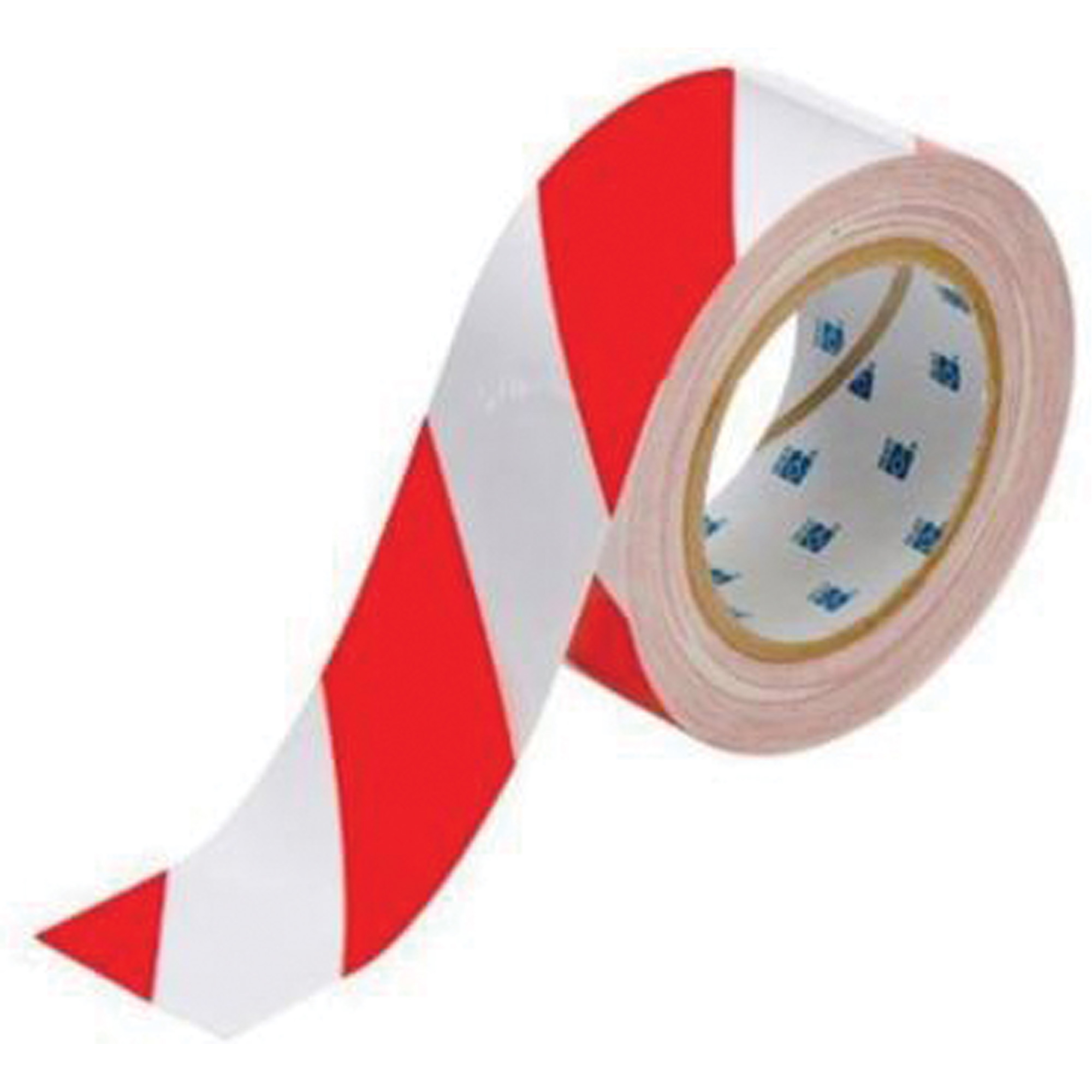 Ruban de marquage pour planchers ToughStripeMD, 2" x 100', Polyester, Rouge et blanc