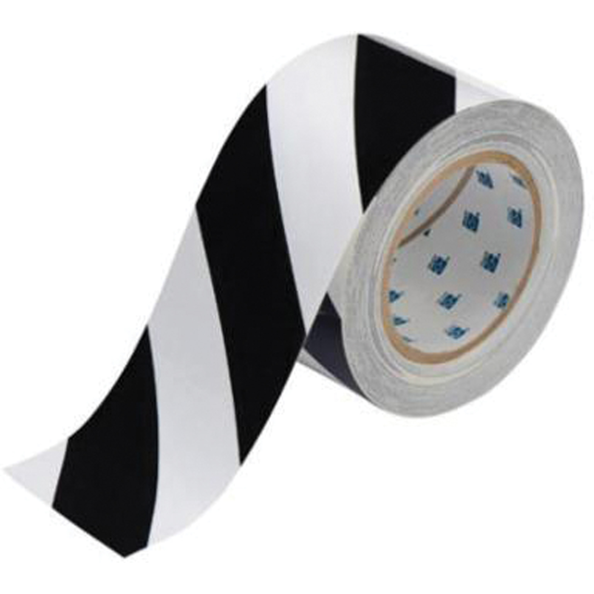 Ruban de marquage pour planchers ToughStripeMD, 3" x 100', Polyester, Noir et blanc