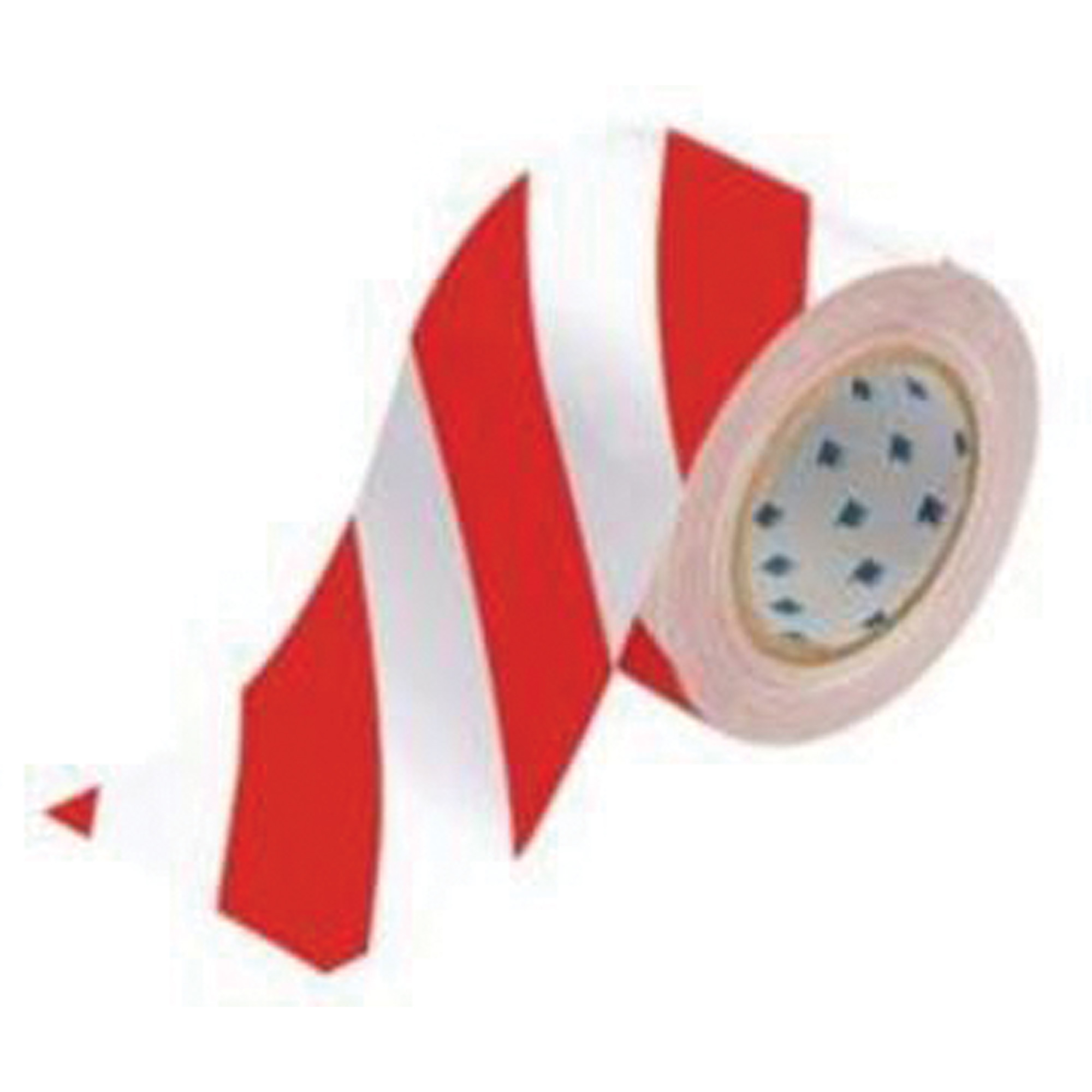 Ruban de marquage pour planchers ToughStripeMD, 4" x 100', Polyester, Rouge et blanc
