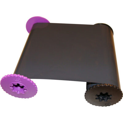 Ruban d'impression, 4" x , Noir