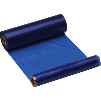 Ruban d'impression, 4,4" x , Bleu