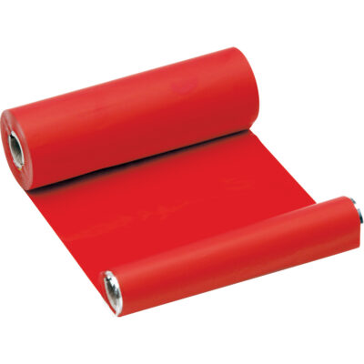 Ruban d'impression, 4,4" x , Rouge