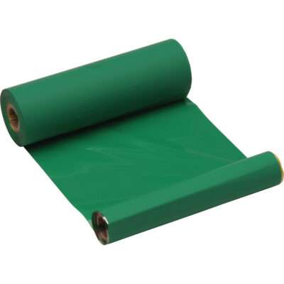 Ruban d'impression, 4,4" x , Vert