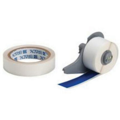 Ruban imprimable pour marquage des planchers, Polyester, Bleu, Largeur de 1"