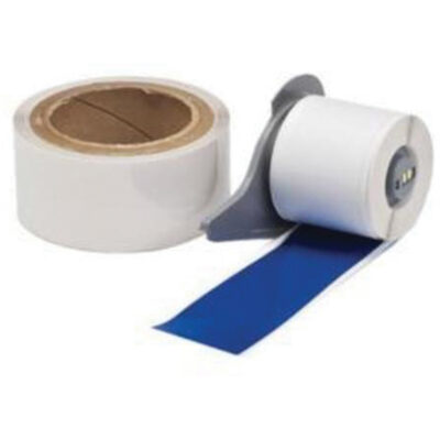 Ruban imprimable pour marquage des planchers, Polyester, Bleu, Largeur de 2"
