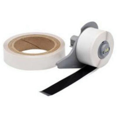 Ruban imprimable pour marquage des planchers, Polyester, Noir, Largeur de 1"