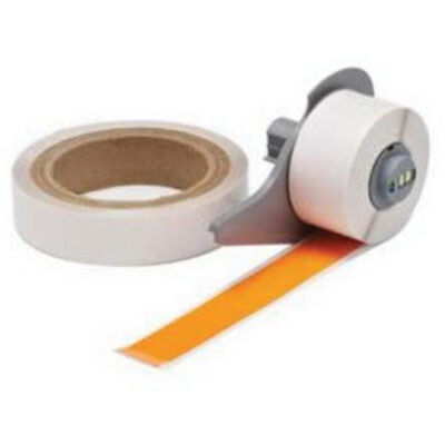 Ruban imprimable pour marquage des planchers, Polyester, Orange, Largeur de 1"