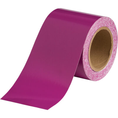 Ruban marqueur de tuyau, 90', Mauve