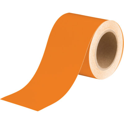 Ruban marqueur de tuyau, 90', Orange