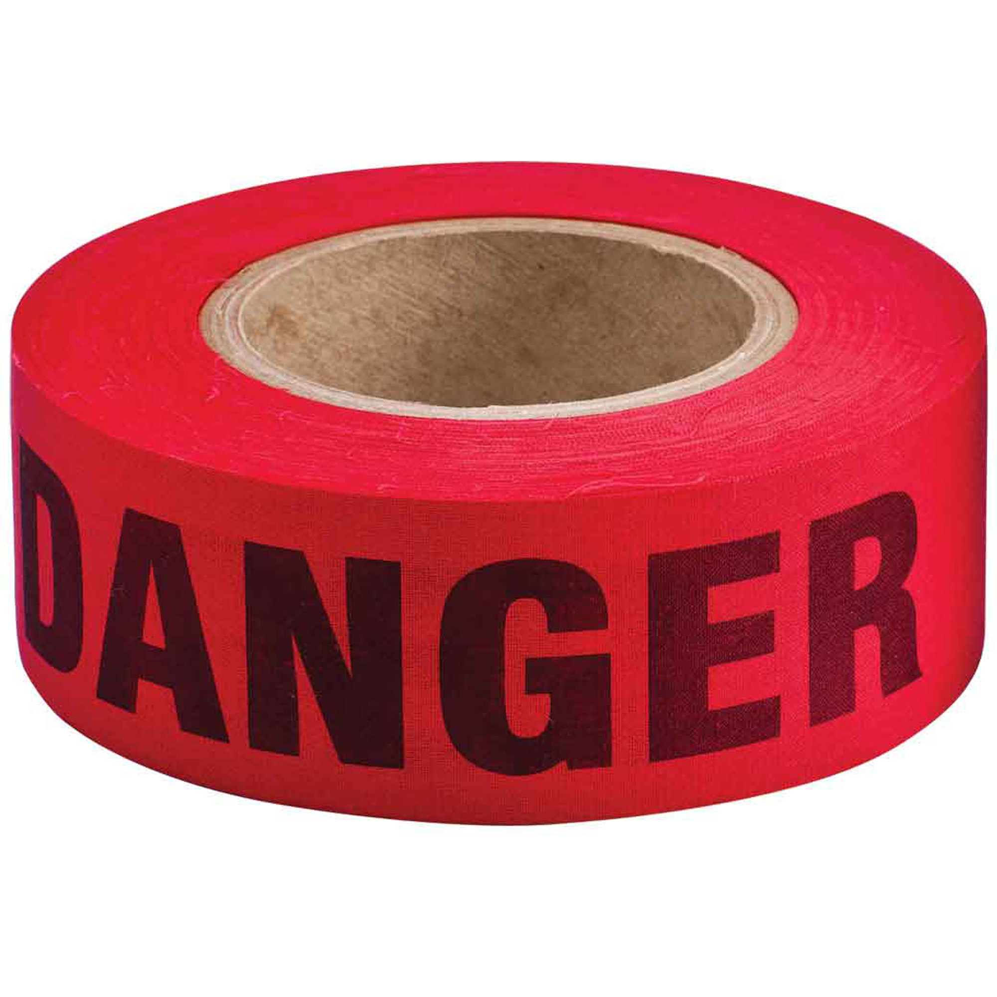 Ruban pour barricade biodégradable, Bilingue, 2" la x 135' lo, 3 mils, Noir/rouge