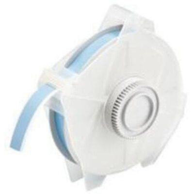 Ruban pour étiqueteuse, Polyester, Bleu ciel, Largeur de 0,5"