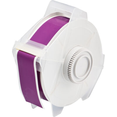 Ruban pour étiqueteuse, Polyester, Mauve, Largeur de 1,125"