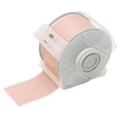 Ruban pour étiqueteuse, Polyester, Rose, Largeur de 2,25"