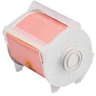 Ruban pour étiqueteuse, Polyester, Rose, Largeur de 4"
