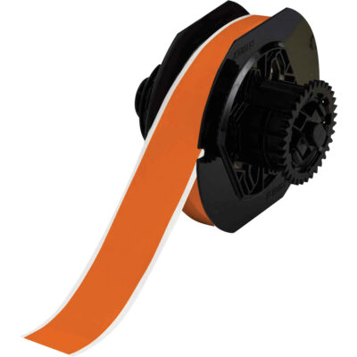 Ruban pour étiqueteuse, Rétroréfléchissant, Orange, Largeur de 1,125"
