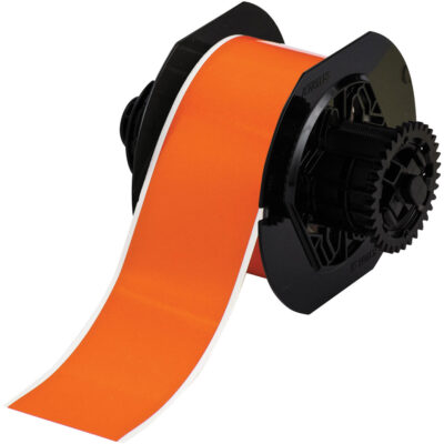 Ruban pour étiqueteuse, Rétroréfléchissant, Orange, Largeur de 2,25"