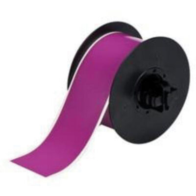Ruban pour étiqueteuse, Vinyle, Mauve, Largeur de 2,25"