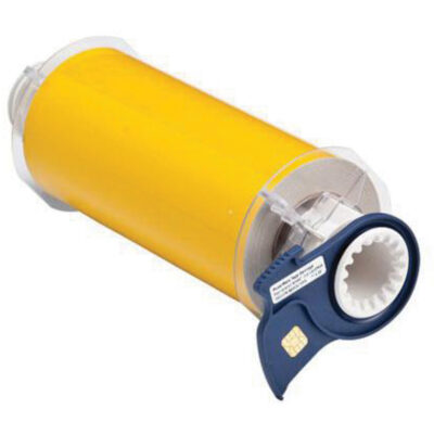 Ruban pour imprimante, Rétroréfléchissant, Jaune, Largeur de 7"