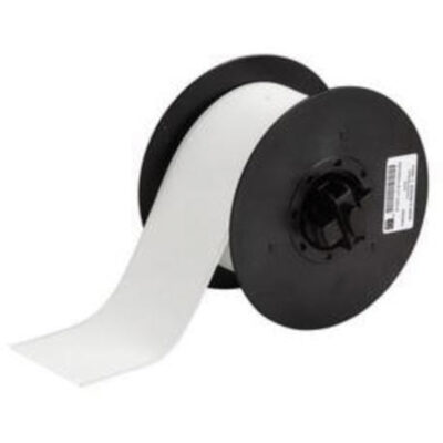 Ruban pour imprimante ToughWashMD, Polyester, Blanc, Largeur de 2,25"