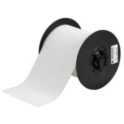 Ruban pour imprimante ToughWashMD, Polyester, Blanc, Largeur de 4"