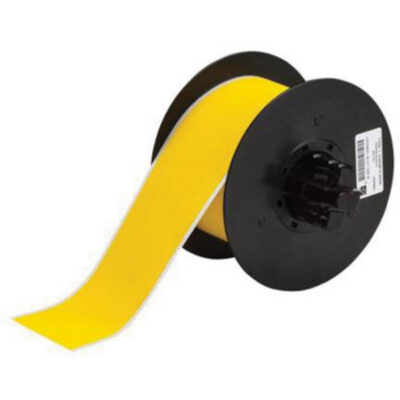 Ruban pour imprimante ToughWashMD, Polyester, Jaune, Largeur de 2,25"