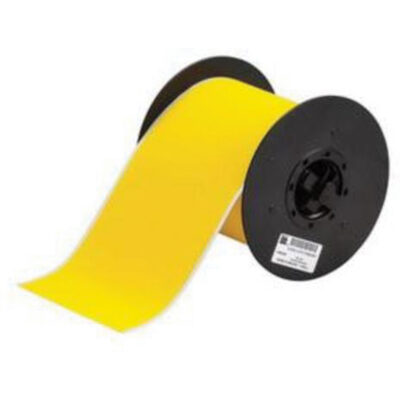 Ruban pour imprimante ToughWashMD, Polyester, Jaune, Largeur de 4"