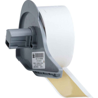 Ruban pour imprimantes d'étiquettes intérieures et extérieures, Vinyle, Havane, Largeur de 1"