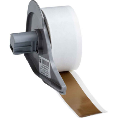 Ruban pour imprimantes d'étiquettes intérieures et extérieures, Vinyle, Or, Largeur de 1"