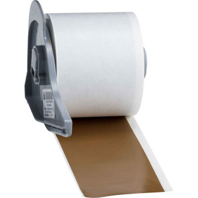Ruban pour imprimantes d'étiquettes intérieures et extérieures, Vinyle, Or, Largeur de 2"