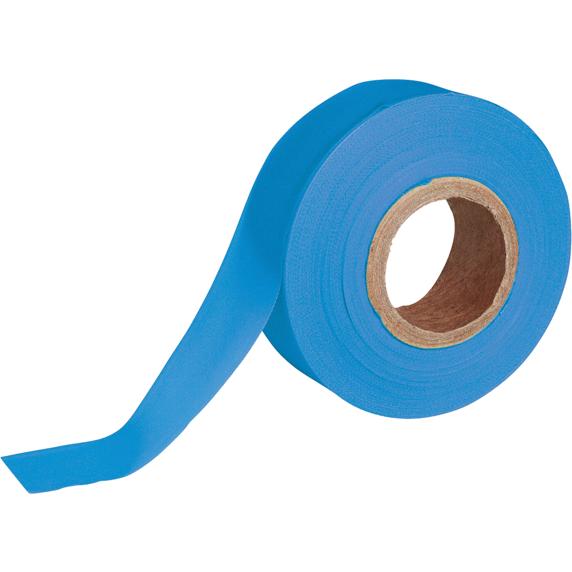 Ruban pour signalisation, 1,188" la x 150' lo, Bleu fluorescent