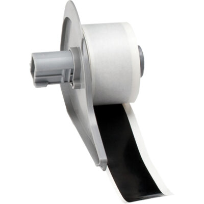 Ruban pour usage intérieur/extérieur - rouleau de 50', Vinyle, Noir, Largeur de 1"