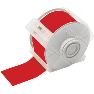 Ruban pour usage intérieur/extérieur, Vinyle, Rouge, Largeur de 2,25"