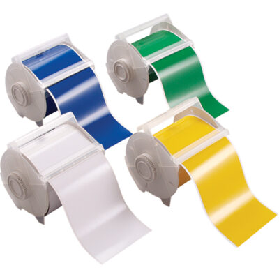Ruban pour usage intérieur/extérieur, Vinyle, Blanc, Largeur de 2,25"