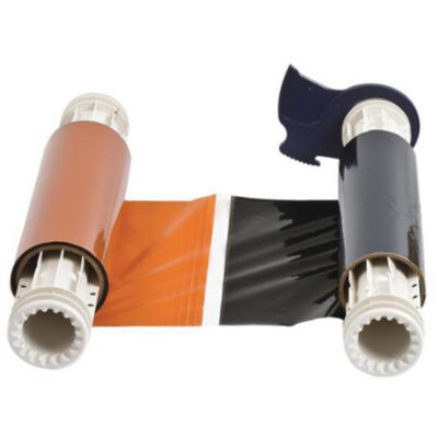 RUBAN,POWERMARK,2 CLR 8",NOIR/OR.,6.25"X200'