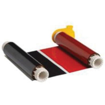 RUBAN,POWERMARK,2 TRANSP15",NOIR/ROUGE,8.8"X200
