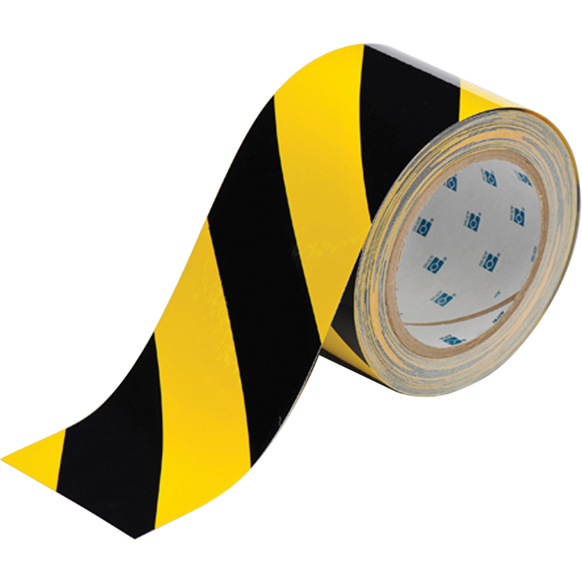 Rubans pour marquage de planchers ToughStripeMD, 3" x 100', Polyester, Noir et jaune