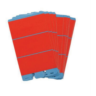 VINYL CLOTH REFILL PAGES,RED, BLANK