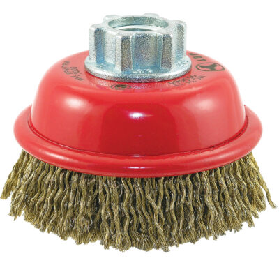 Brosse-boisseau à fils ondulés MAXI-CRIMPED de première qualité