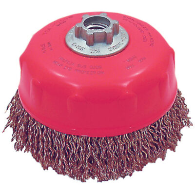 Brosse-boisseau à fils ondulés MAXI-CRIMPED de première qualité